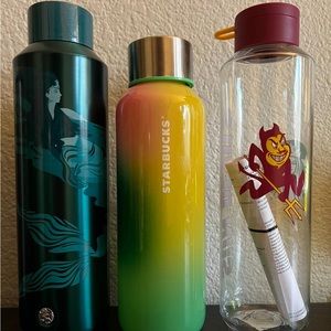 Starbucks water bottles